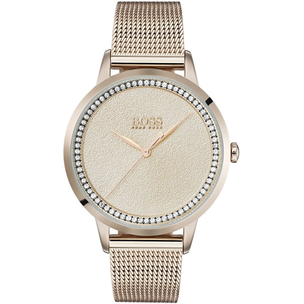 1502464-hugo-boss-watch-women-rose-gold-metal-twilight ساعة هوغو بوس للنساء 1502464 - الصورة 1