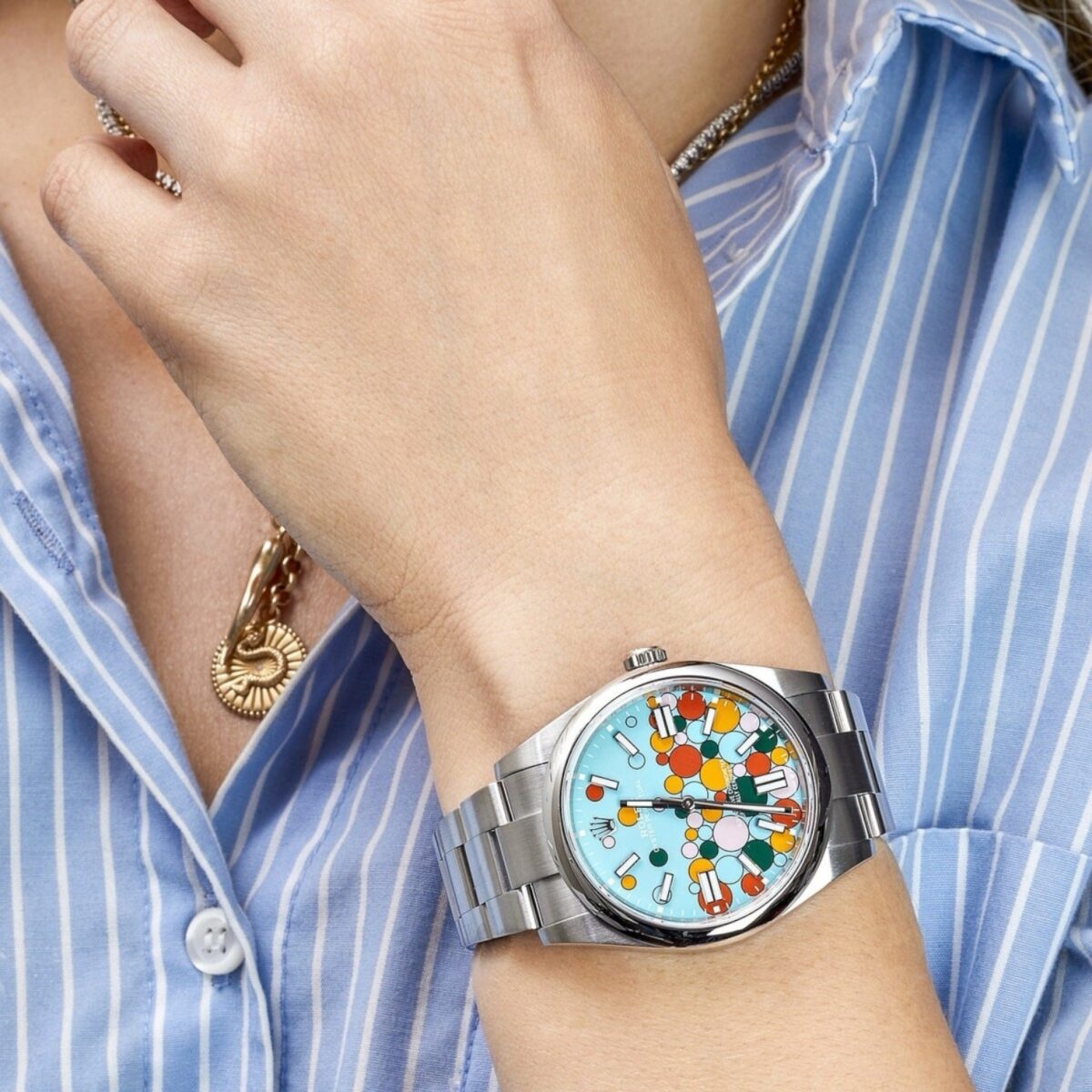 ⁦ساعة رولكس اويستر ميرور اورجينال⁩ - الصورة ⁦6⁩