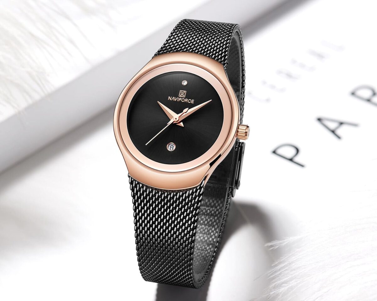ساعة نافي فورس حريمي NF5004-RG-B