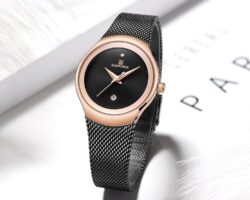 ساعة نافي فورس حريمي NF5004-RG-B