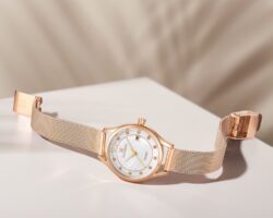 ساعة نافي فورس حريمي NF5010S-RG-GN-RG