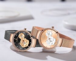 ساعة نافي فورس حريمي NF5013-RG-RG-RG