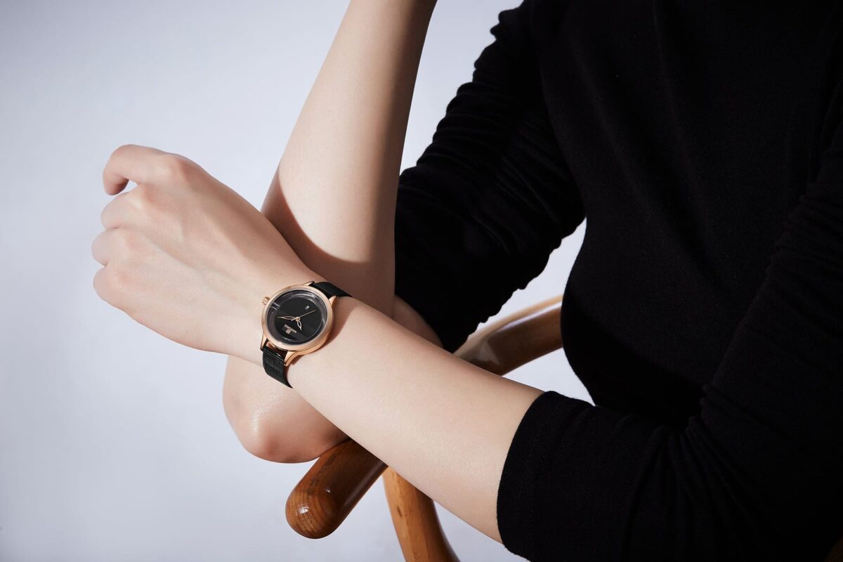 ساعة نافي فورس حريمي NF5014-RG-B