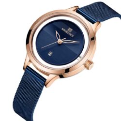 ساعة نافي فورس حريمي NF5014-RG-BE