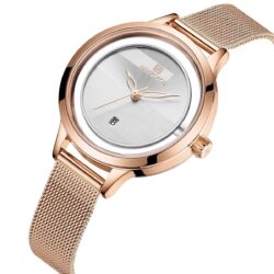 ساعة نافي فورس حريمي NF5014-RG-W