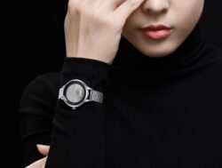 ساعة نافي فورس حريمي NF5014-S-W