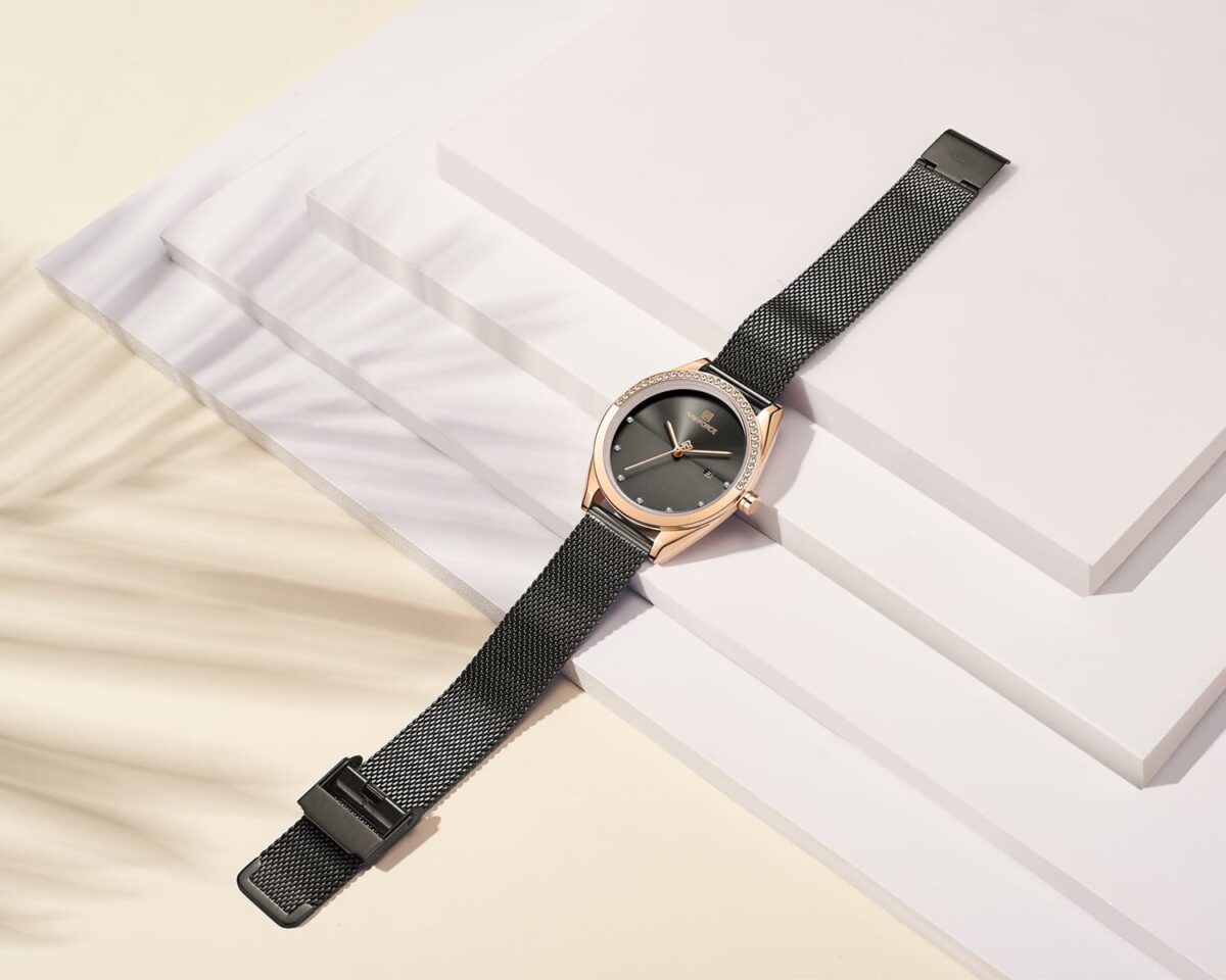 ساعة نافي فورس حريمي NF5015-RG-B