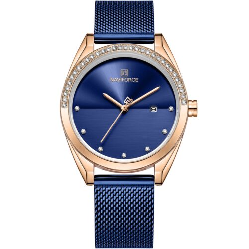 ساعة نافي فورس حريمي NF5015-RG-BE