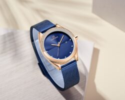 ساعة نافي فورس حريمي NF5015-RG-BE