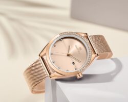 ساعة نافي فورس حريمي NF5015-RG-RG