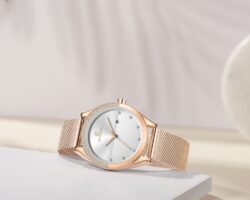 ساعة نافي فورس حريمي NF5015-RG-W