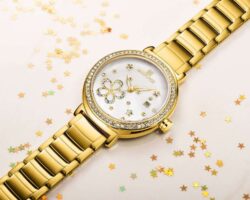 ساعة نافي فورس حريمي NF5016-G-W