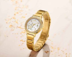 ساعة نافي فورس حريمي NF5016-G-W