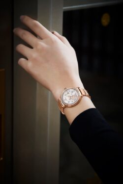 ساعة نافي فورس حريمي NF5016-RG-W