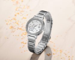 ساعة نافي فورس حريمي NF5016-S-W