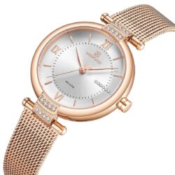 ساعة نافي فورس حريمي NF5019-RG-W