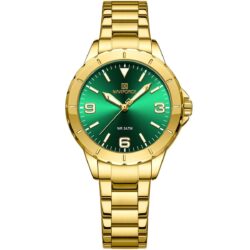 ساعة نافي فورس حريمي NF5022-G-GN-G