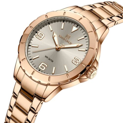 ساعة نافي فورس حريمي NF5022-RG-GY-RG