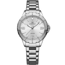 ساعة نافي فورس حريمي NF5022-S-W-S