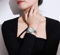 ساعة نافي فورس حريمي NF5022-S-W-S