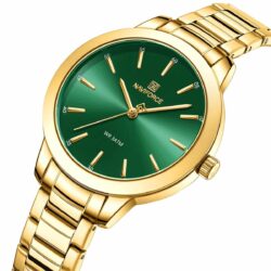 ساعة نافي فورس حريمي NF5025-G-GN