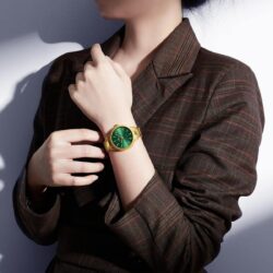 ساعة نافي فورس حريمي NF5025-G-GN