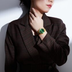 ساعة نافي فورس حريمي NF5025-G-GN