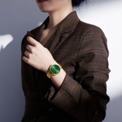 ساعة نافي فورس حريمي NF5025-G-GN