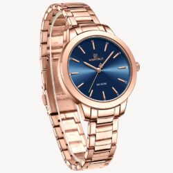 ساعة نافي فورس حريمي NF5025-RG-BE