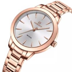 ساعة نافي فورس حريمي NF5025-RG-W