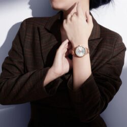 ساعة نافي فورس حريمي NF5025-RG-W