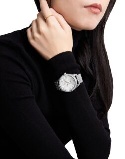 ساعة نافي فورس حريمي NF5028-S-W