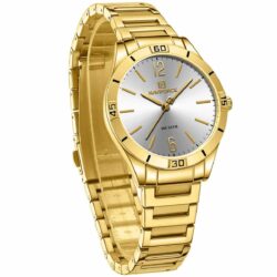 ساعة نافي فورس حريمي NF5029-G-W