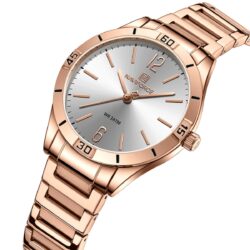 ساعة نافي فورس حريمي NF5029-RG-W