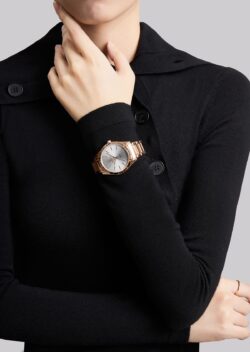 ساعة نافي فورس حريمي NF5029-RG-W