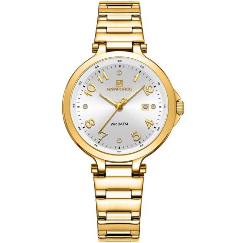 ساعة نافي فورس للنساء NF5033-G-W