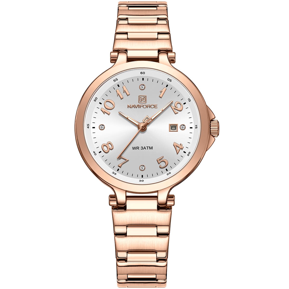 ساعة نافي فورس للنساء NF5033-RG-W 1 ساعة نافي فورس للنساء NF5033-RG-W