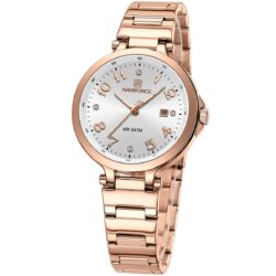 ساعة نافي فورس للنساء NF5033-RG-W