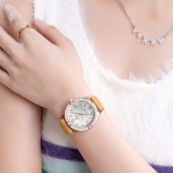 ساعة نافي فورس للنساء NF5038-RG-W