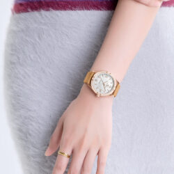 ساعة نافي فورس للنساء NF5038-RG-W