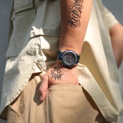 ساعة نافي فورس رجالي NF8017-RG-BE