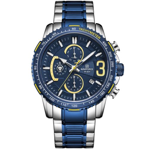 ساعة نافي فورس رجالي NF8017-S-BE