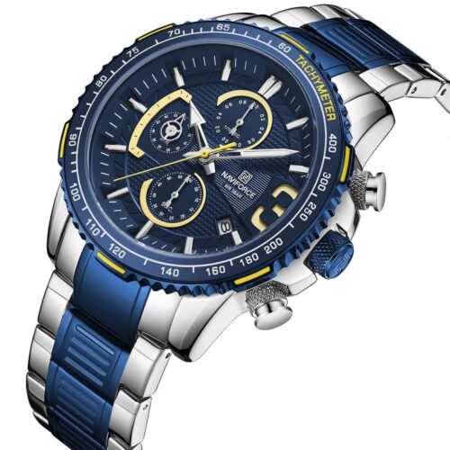 ساعة نافي فورس رجالي NF8017-S-BE