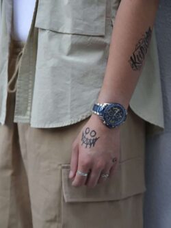 ساعة نافي فورس رجالي NF8017-S-BE