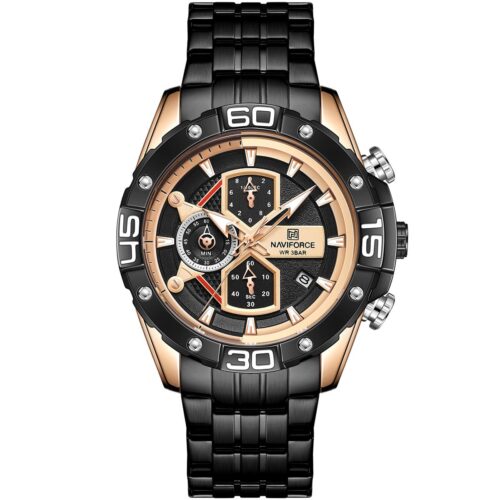 ساعة نافي فورس رجالي NF8018S-RG-B-B