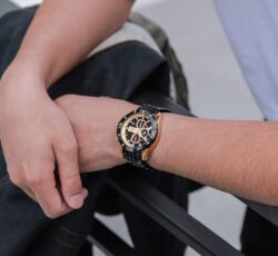 ساعة نافي فورس رجالي NF8018S-RG-B-B