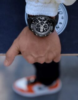 ساعة نافي فورس رجالي NF8018T-B-B-R