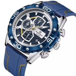 ساعة نافي فورس رجالي NF8018T-S-BE-Y