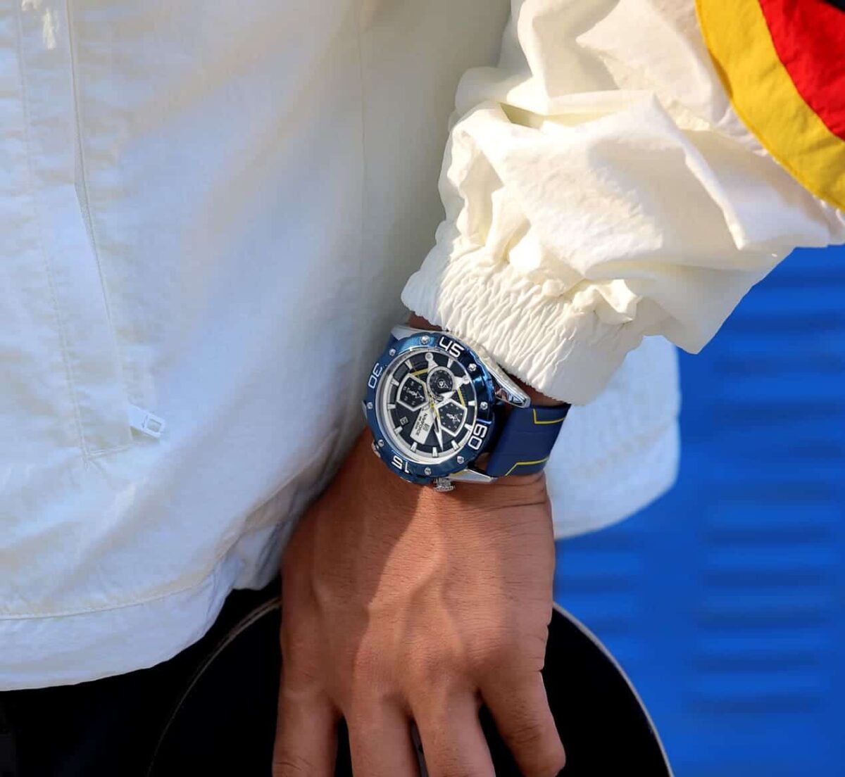 ساعة نافي فورس رجالي NF8018T-S-BE-Y