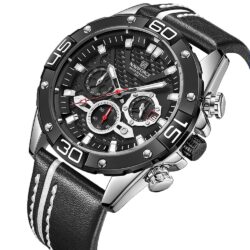 ساعة نافي فورس رجالي NF8019L-S-B